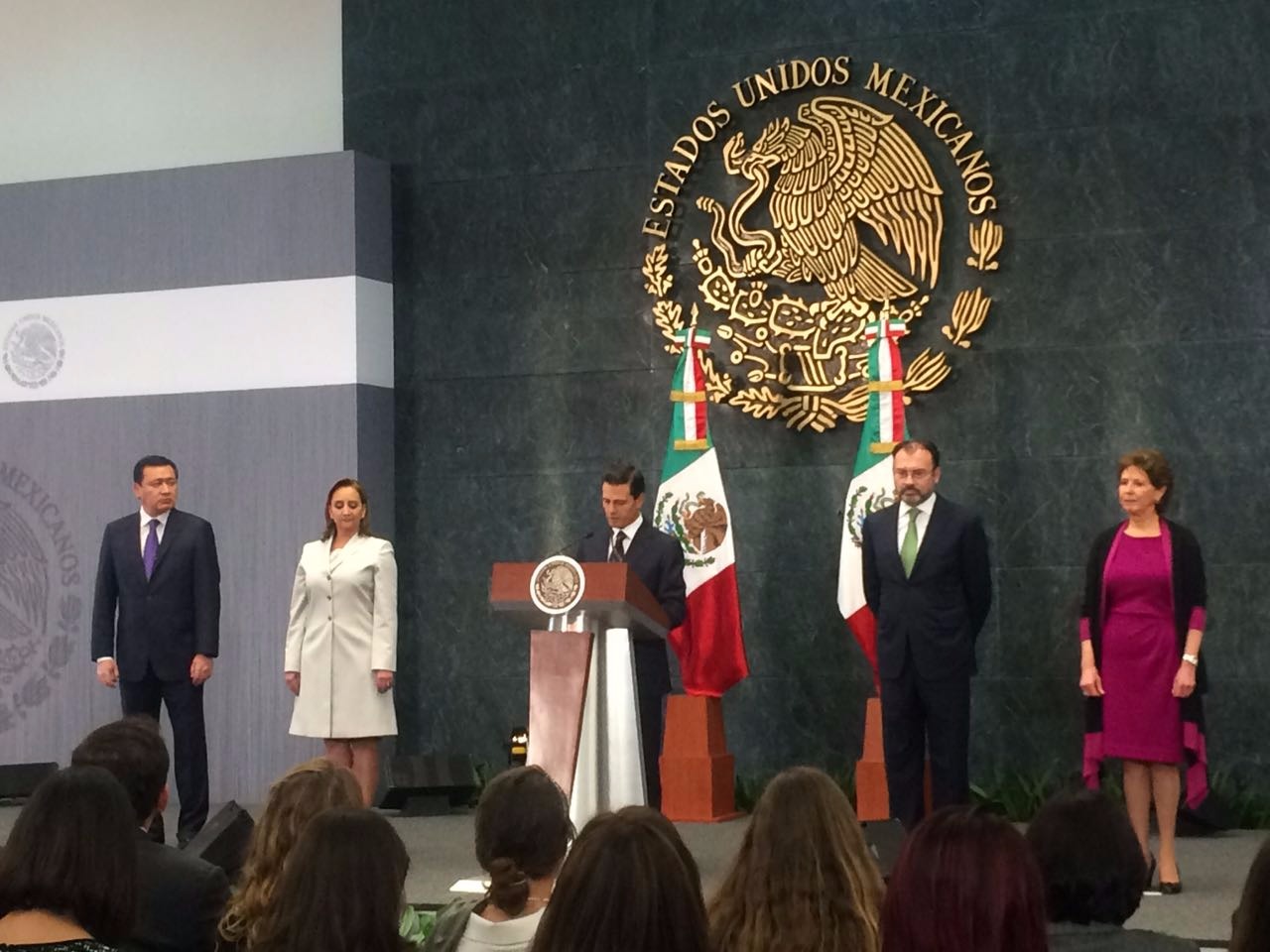 Videgaray de nuevo al gabinete, va a la SRE; María Cristina García Cepeda a Cultura