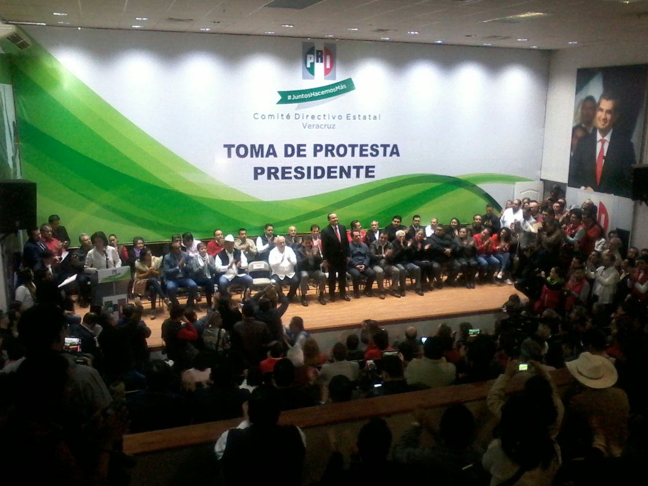 Renato Alarcón, presidente del PRI Estatal