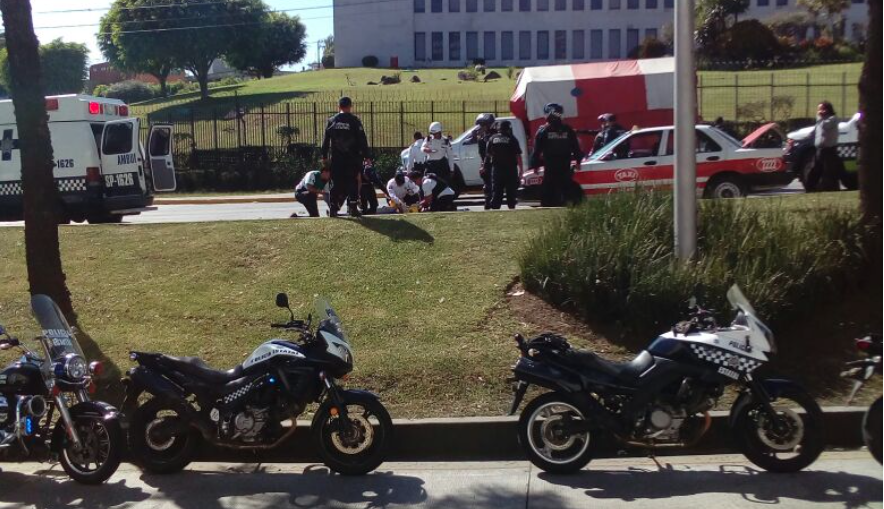 Tráfico lento en Lázaro Cárdenas, por persona atropellada