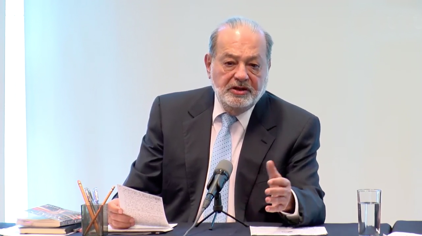 Carlos Slim, da positivo a COVID-19