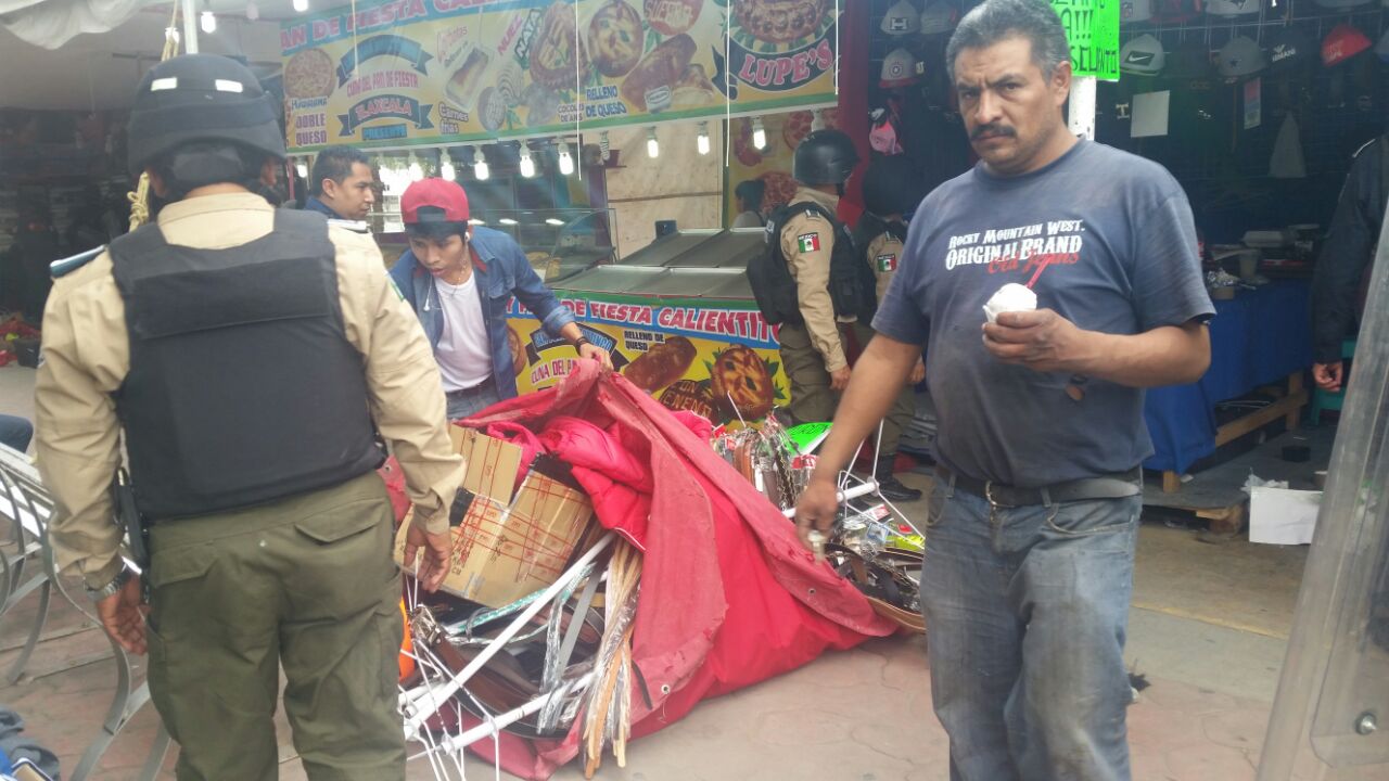 Comerciantes informales desalojados interpondrán denuncia