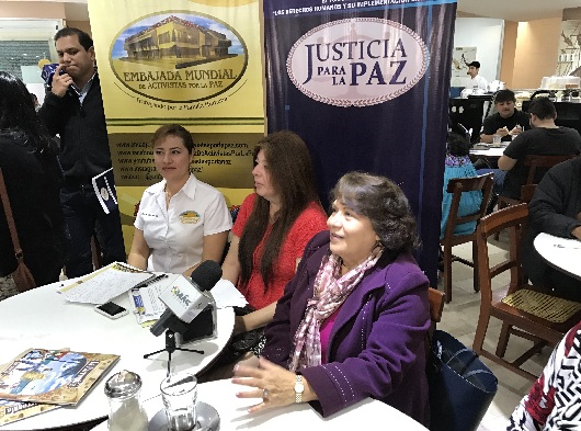 Activistas por la Paz realizará Foro «Los Derechos Humanos y su Implementación en México»