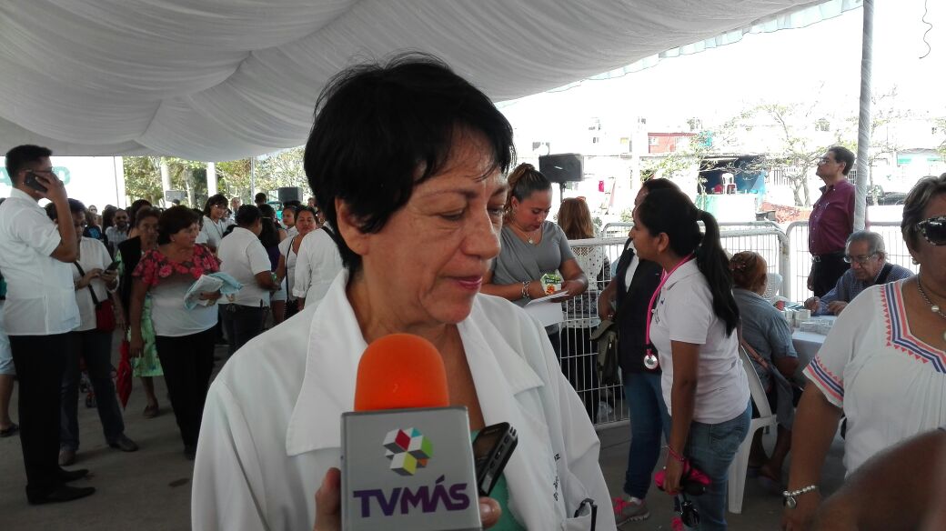 Más de 2 mil personas en jornada de salud en Boca del Río