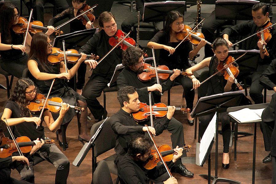 Orquesta Filarmónica de Boca del Río interpretó a Cri-Crí