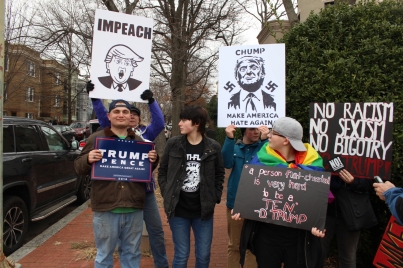 Aumenta a 217 número de detenidos por protestas contra Trump