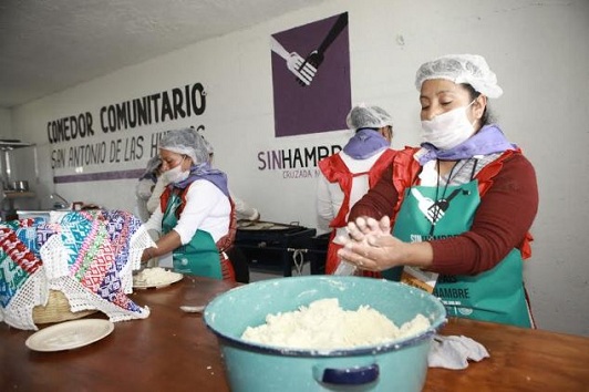 Reactivan proyectos productivos del programa Sin Hambre, en el norte