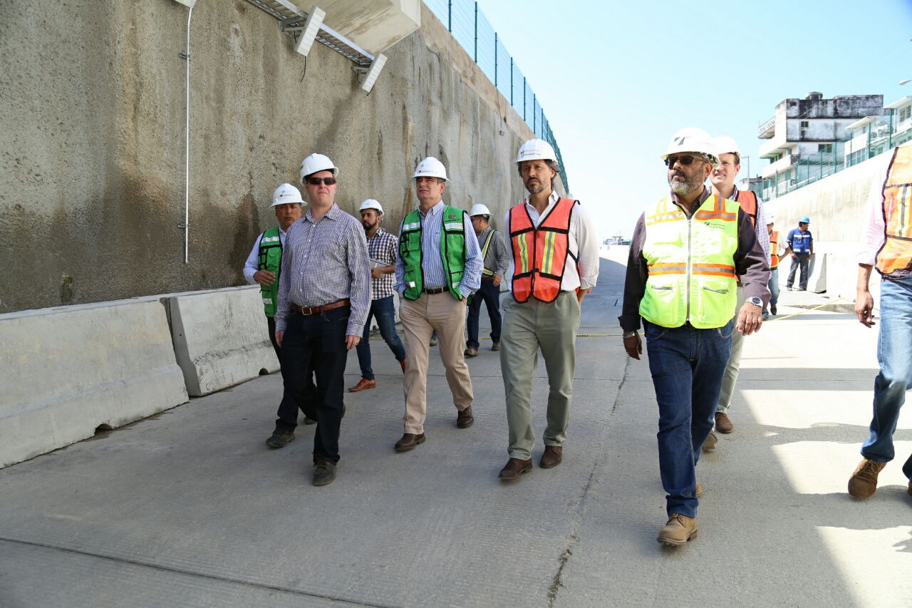 En Coatzacoalcos evalúan cierre de avenida donde se habilitará el acceso al Túnel Sumergido