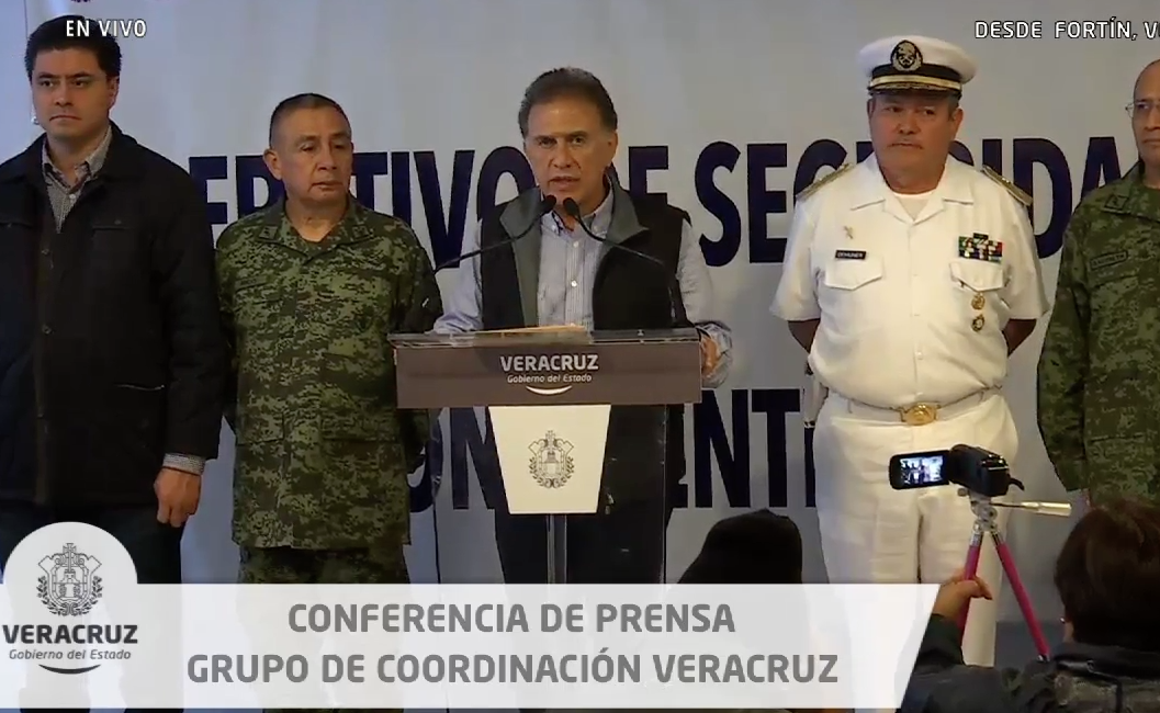 Acciones concretas contra la inseguridad en zona Córdoba: Gobernador Yunes