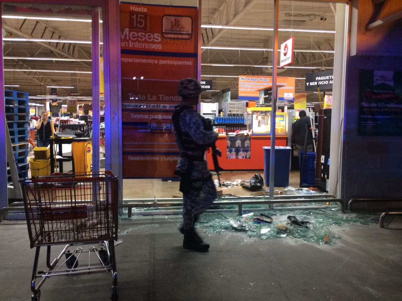 Detienen a 14 por actos vandálicos en Veracruz