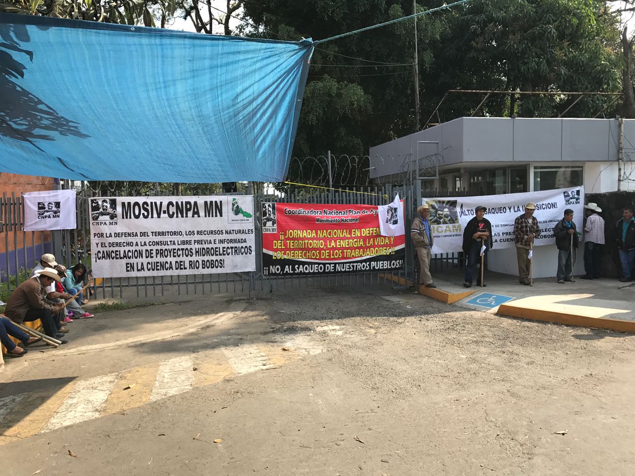 Integrantes de MOSIV se oponen a construcción de hidroeléctricas
