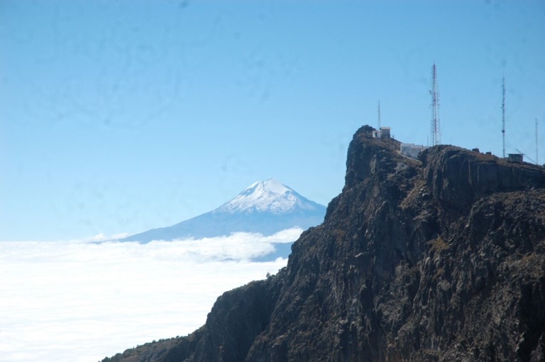 Ligera helada en el Cofre de Perote