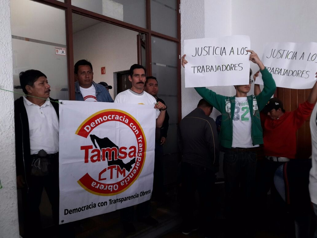 Extrabajadores de Tenaris Tamsa exigen solución por despido injustificado