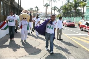 Integrantes del programa federal “México Nos Mueve La Paz», denuncian falta de pago de salario