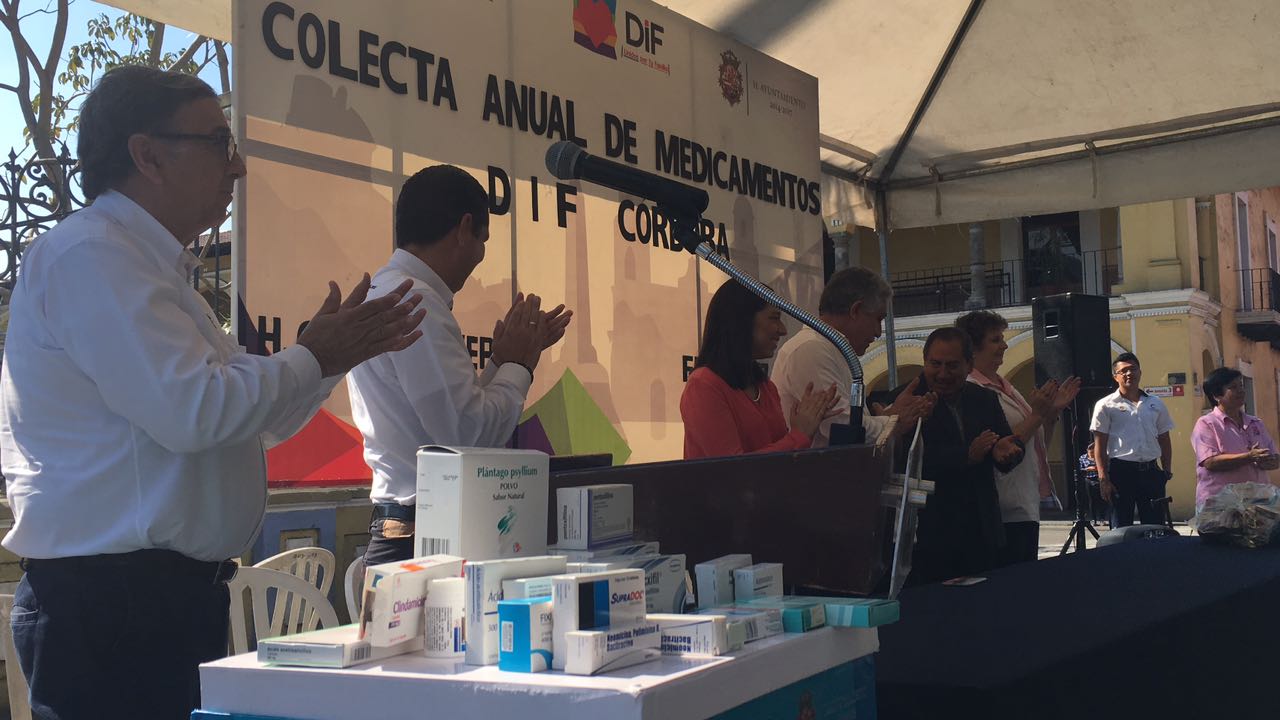 Inicia colecta de medicamentos en Córdoba