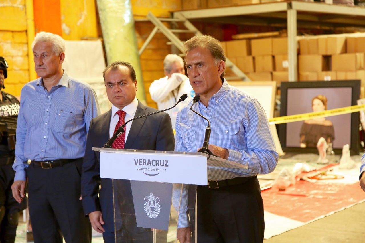 Aseguran bodega con bienes de Javier Duarte en Córdoba