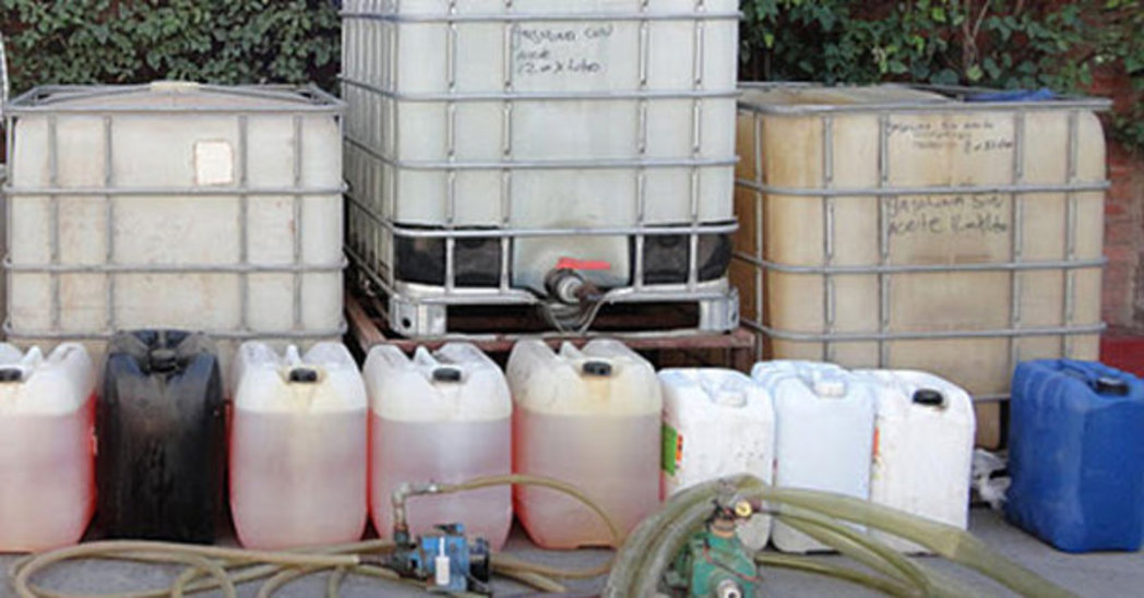 Asegura PGR en Veracruz más de 25 mil litros de hidrocarburo