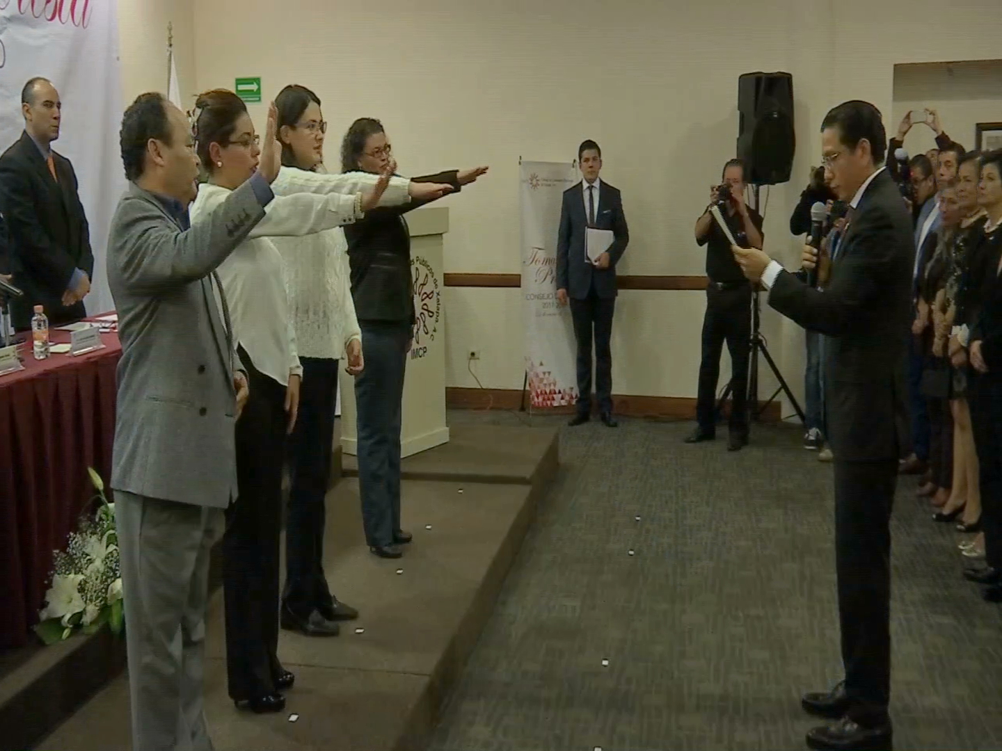 Toma protesta el nuevo Consejo Directivo IMCP de Xalapa