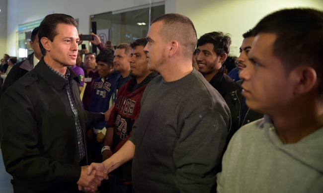 México es tierra de oportunidades, destaca Peña Nieto a repatriados