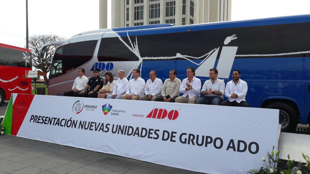 Presenta ADO nueva alineación de autobuses