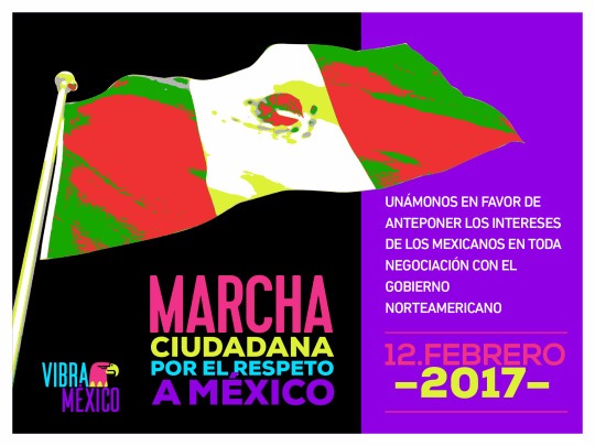 Todo listo para la megamarcha anti-Trump en CDMX y al menos 15 ciudades más del país