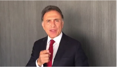 López Obrador recibía dinero de Duarte, responde el gobernador Yunes al dirigente de MORENA