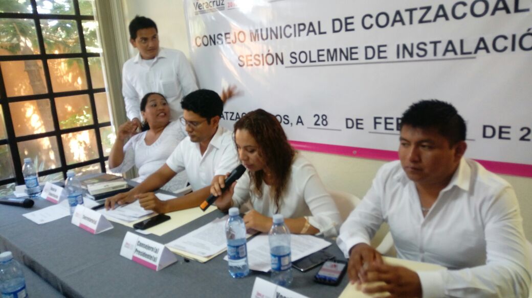 Garantiza OPLE proceso electoral limpio en Coatzacoalcos