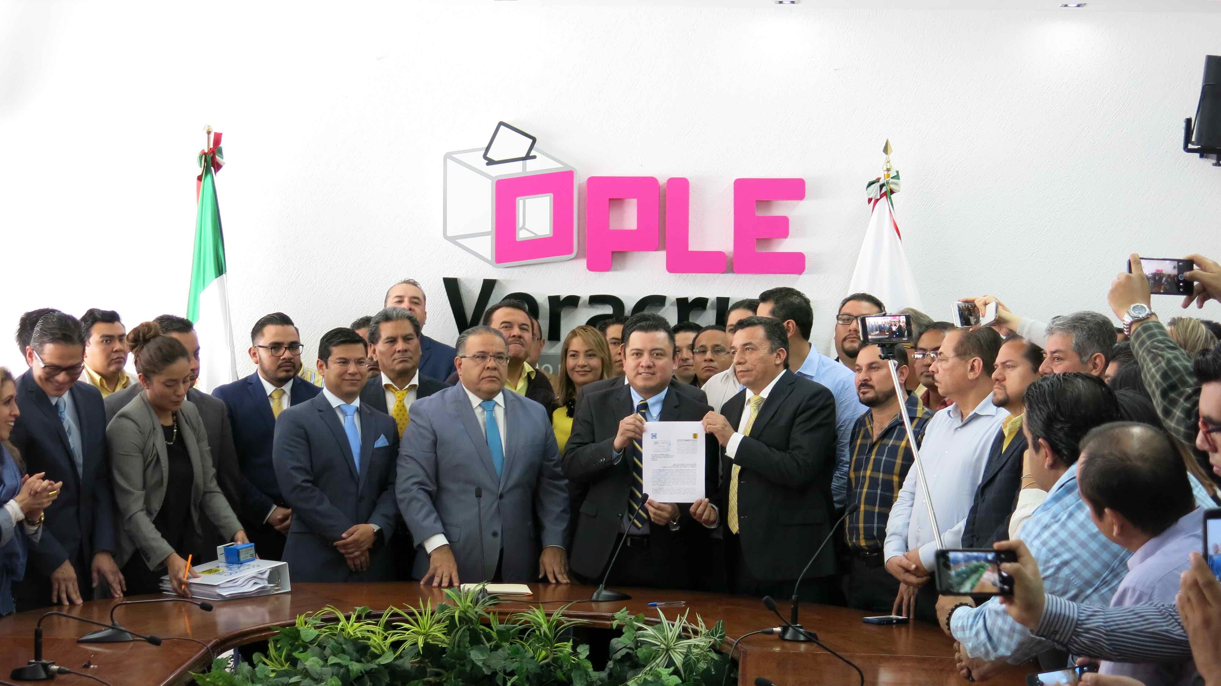 Registran PAN-PRD la alianza “Contigo el Cambios Sigue”