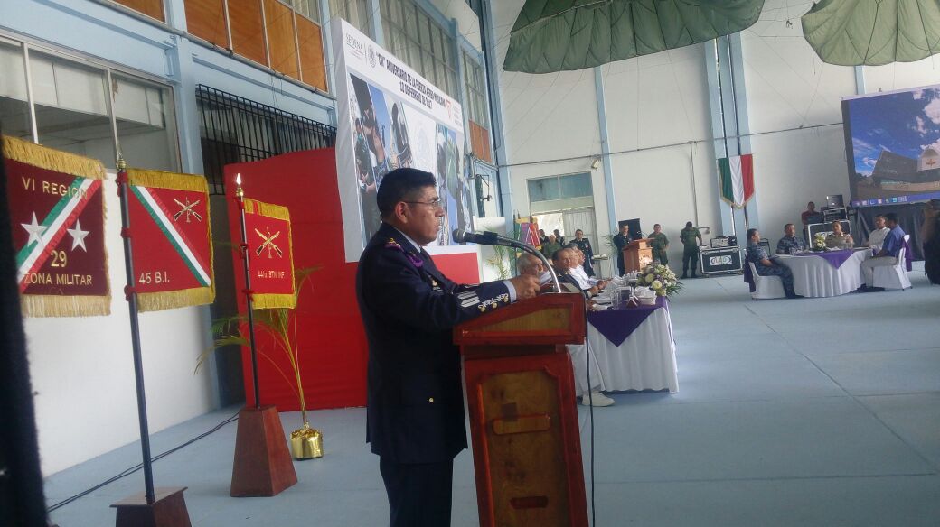 Celebra Fuerza Aérea Mexicana su 102 aniversario, en Coatzacoalcos