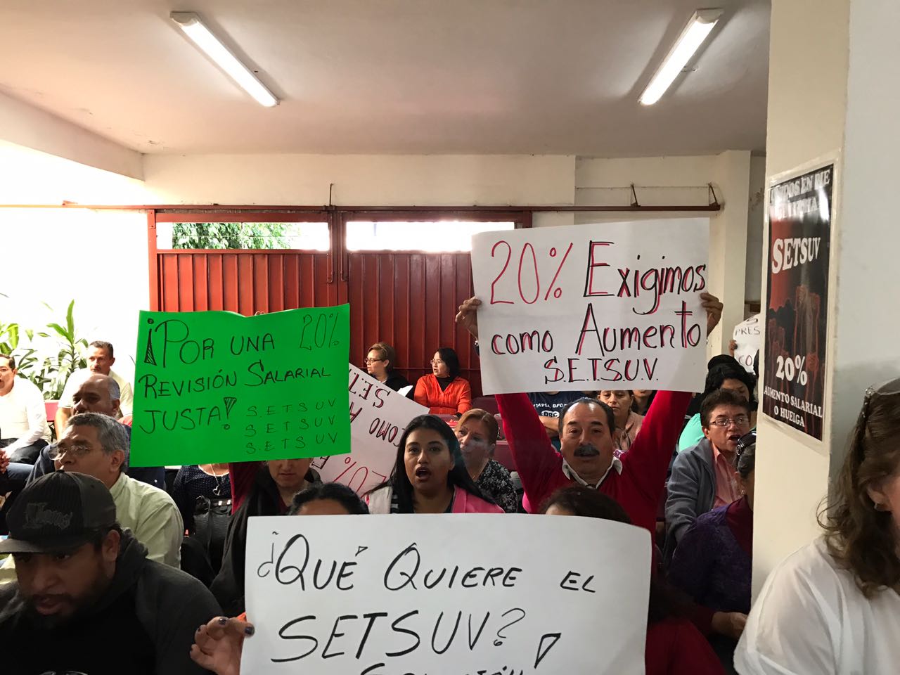 Setsuv se manifiesta en Xalapa