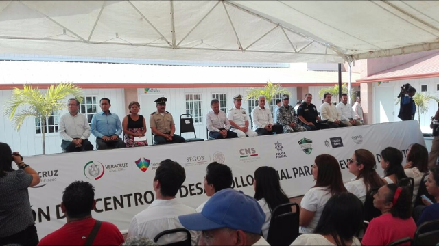 Inauguran Centro de Prevención del Delito en el municipio de Veracruz