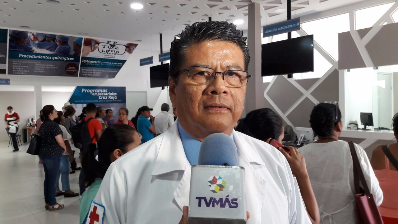En Veracruz Cruz Roja realizará jornadas médicas gratuitas