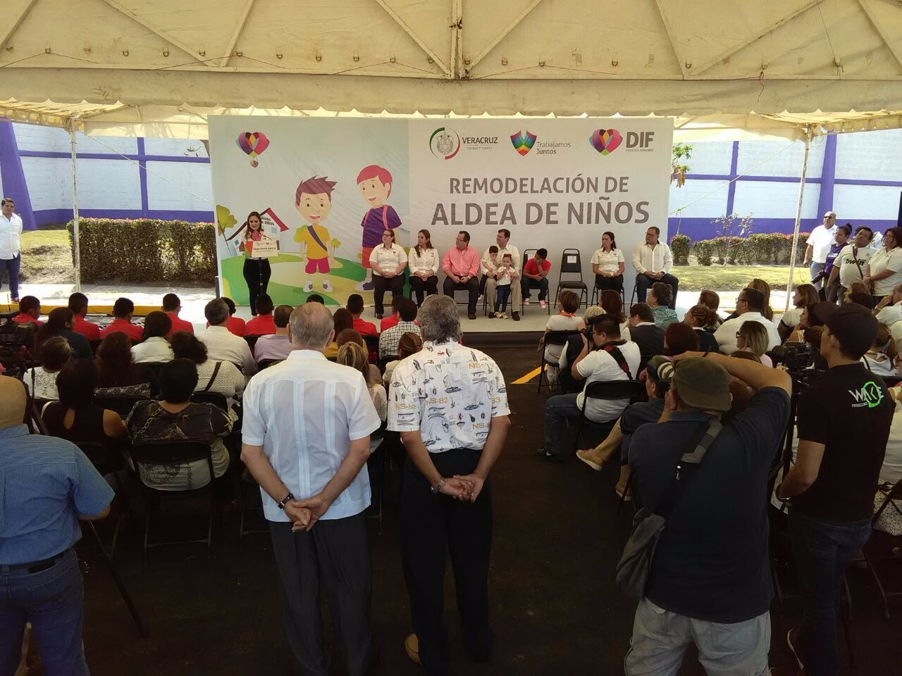 Remodelan “La Aldea del Niño” del DIF municipal de Veracruz