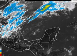 Lluvias moderadas en gran parte del estado; no se descarta granizo en montañas