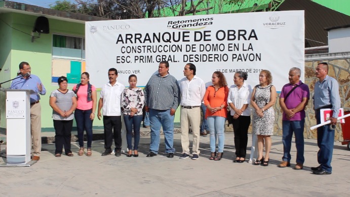 Ayuntamiento de Pánuco pone en marcha el programa de obra pública 2017