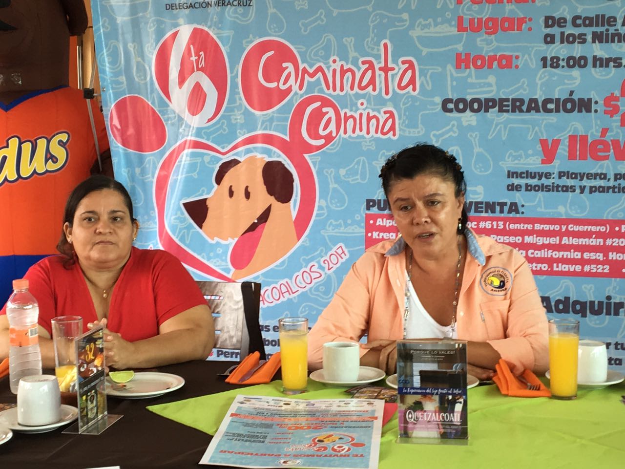 Invitan a Sexta caminata canina en Coatzacoalcos