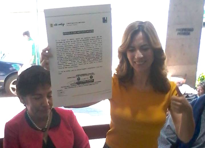 Ana Miriam Ferráez se queda con la candidatura del PAN-PRD a la alcaldía de Xalapa