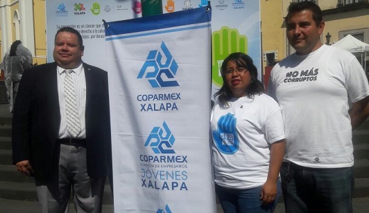 Coparmex Xalapa lanza la campaña «Yo no doy mordida»