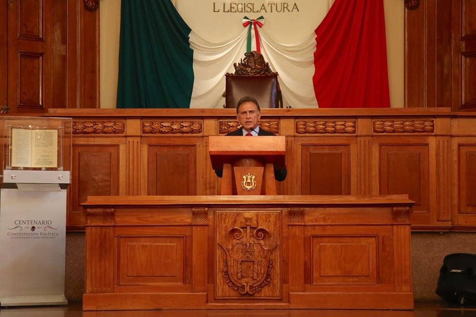 El Gobernador Yunes envía nueva iniciativa de reestructuración de la deuda pública