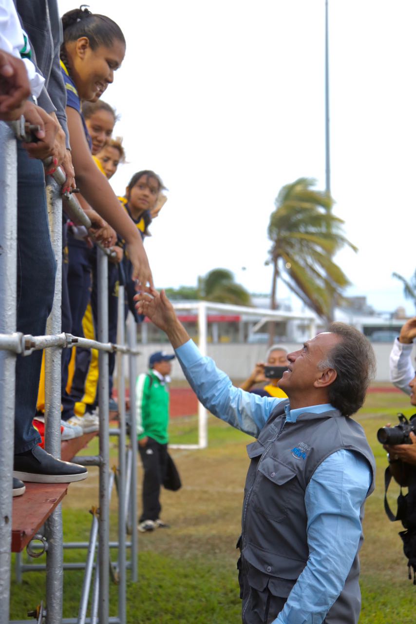 Seré el Gobernador que más impulse el deporte en Veracruz”: Miguel Ángel Yunes Linares