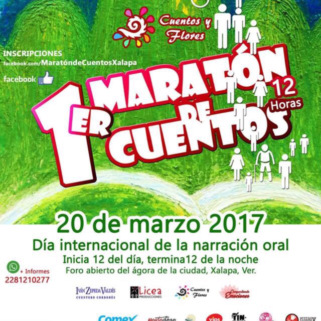 Primer maratón de cuentos el 20 de marzo en el Ágora de Xalapa