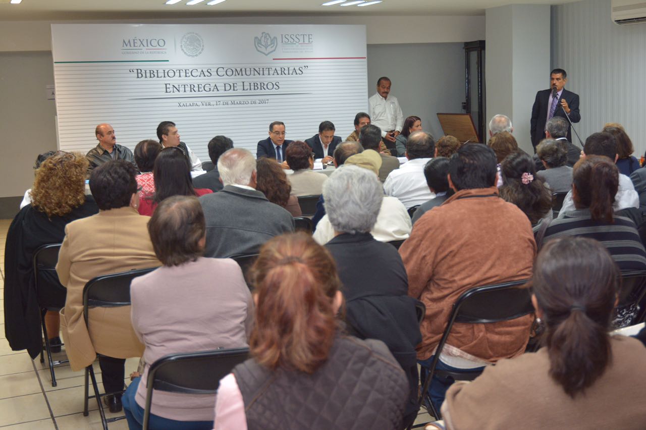 Impulsa ISSSTE-Veracruz la lectura, con programa ‘Bibliotecas Comunitarias’