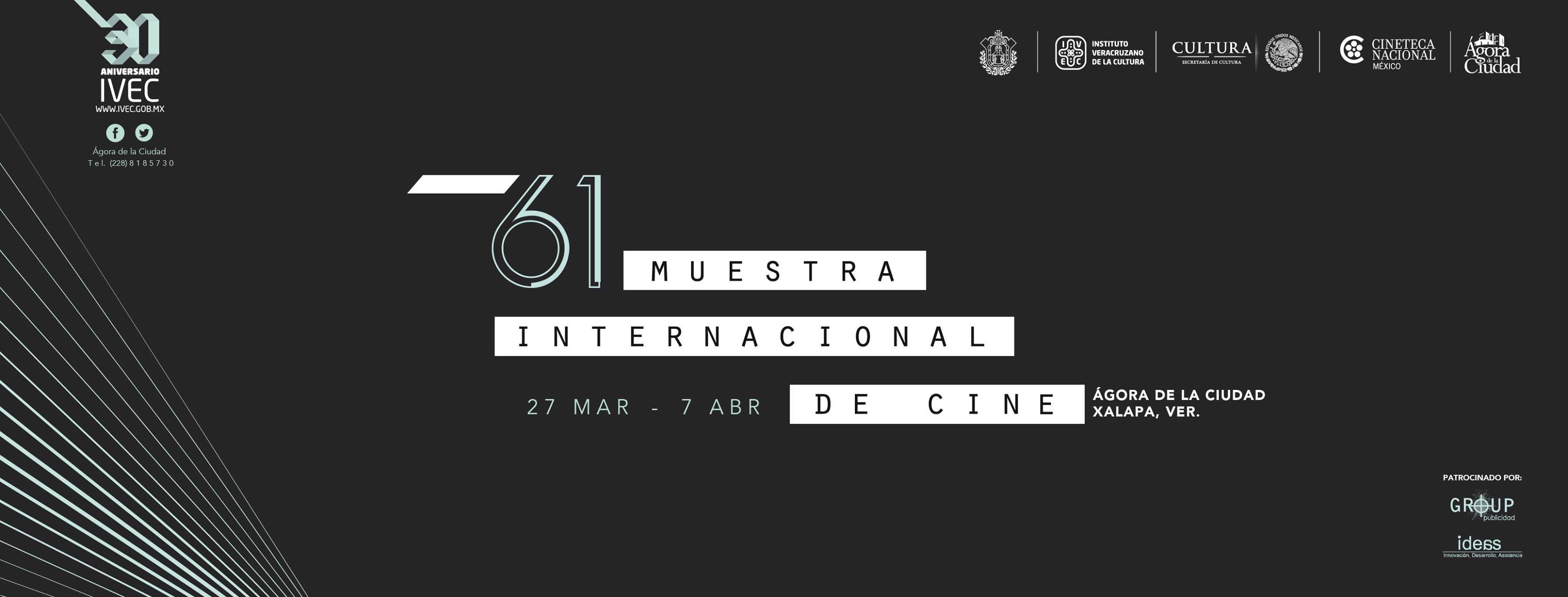 Exhibirán la LXI Muestra Internacional de Cine en el Ágora de Xalapa