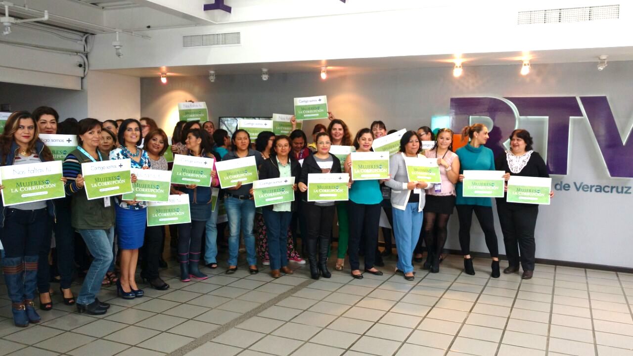 Mujeres contra la corrupción, en RTV