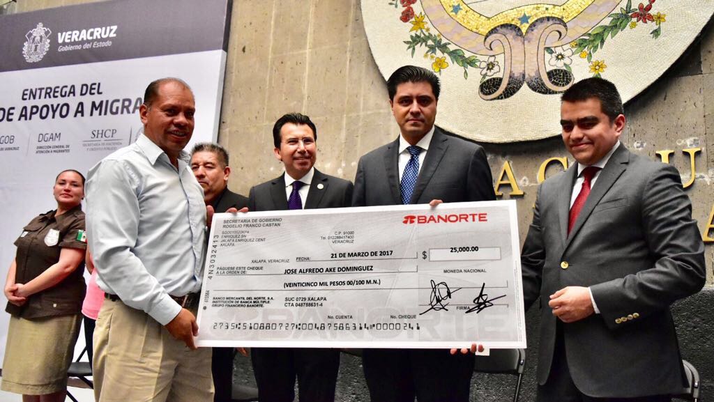 Cuentan migrantes veracruzanos con el respaldo del Gobierno estatal: SEGOB