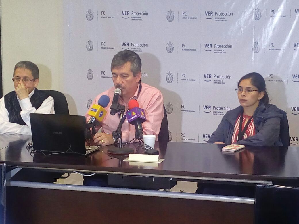 Lluvias y posibles granizadas durante el fin de semana en Veracruz