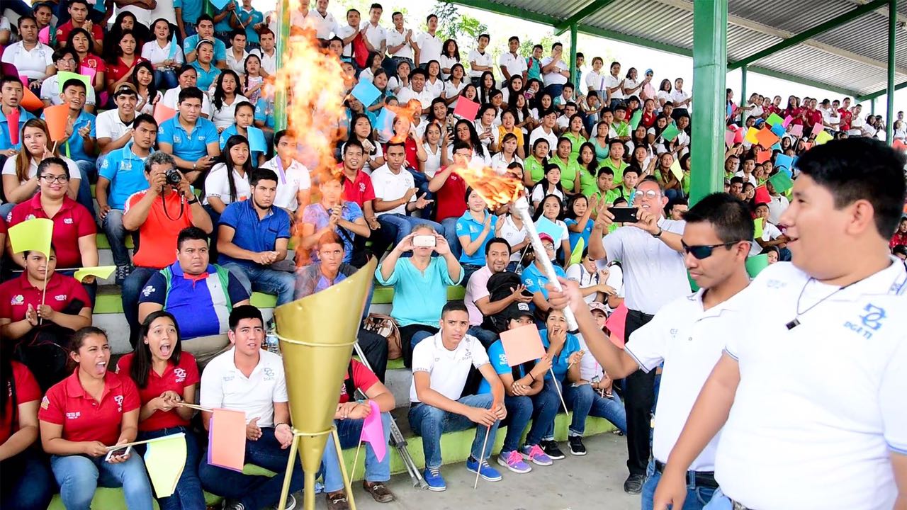 Inauguran Juegos Deportivos DGETI 2017 en Pánuco