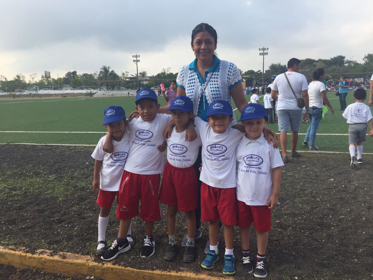Celebran Día Mundial del Agua, con mini olimpiada deportiva en Tierra Blanca