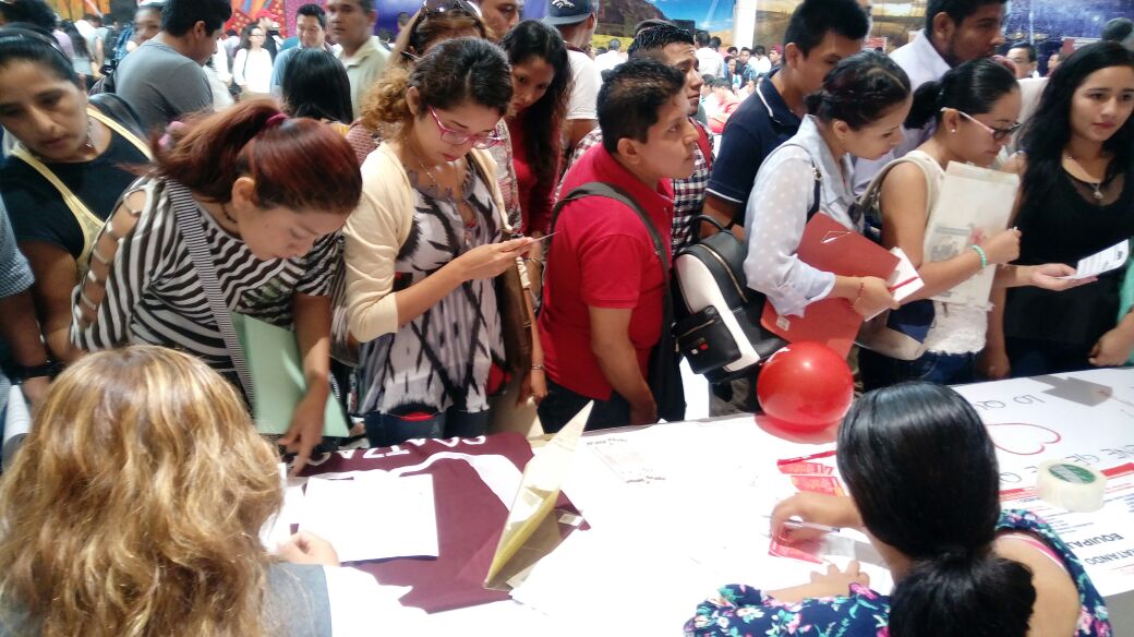 Ofertan más de 600 vacantes en Quinta Feria Nacional de Empleo en Coatzacoalcos