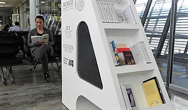 Promueven la lectura en aeropuertos