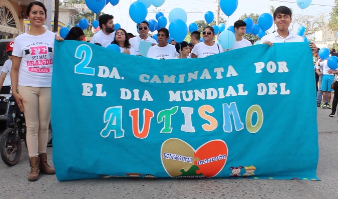 En Pánuco realizan Segunda Caminata de Sensibilización e Información sobre el Autismo